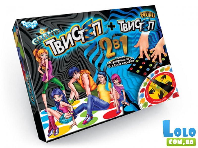 Игра напольная Гранд Твистеп + Мини Твистеп, Danko Toys